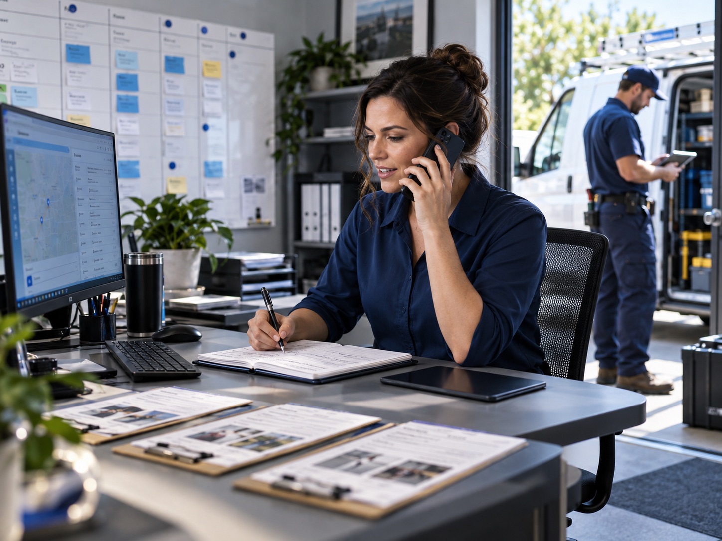 A local service team connecting enquiries with day-to-day operations